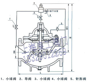 消防泵房水錘消除器圖例