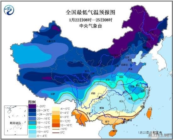 凍到發(fā)紫！寒潮暴雪大霧三預(yù)警齊發(fā)