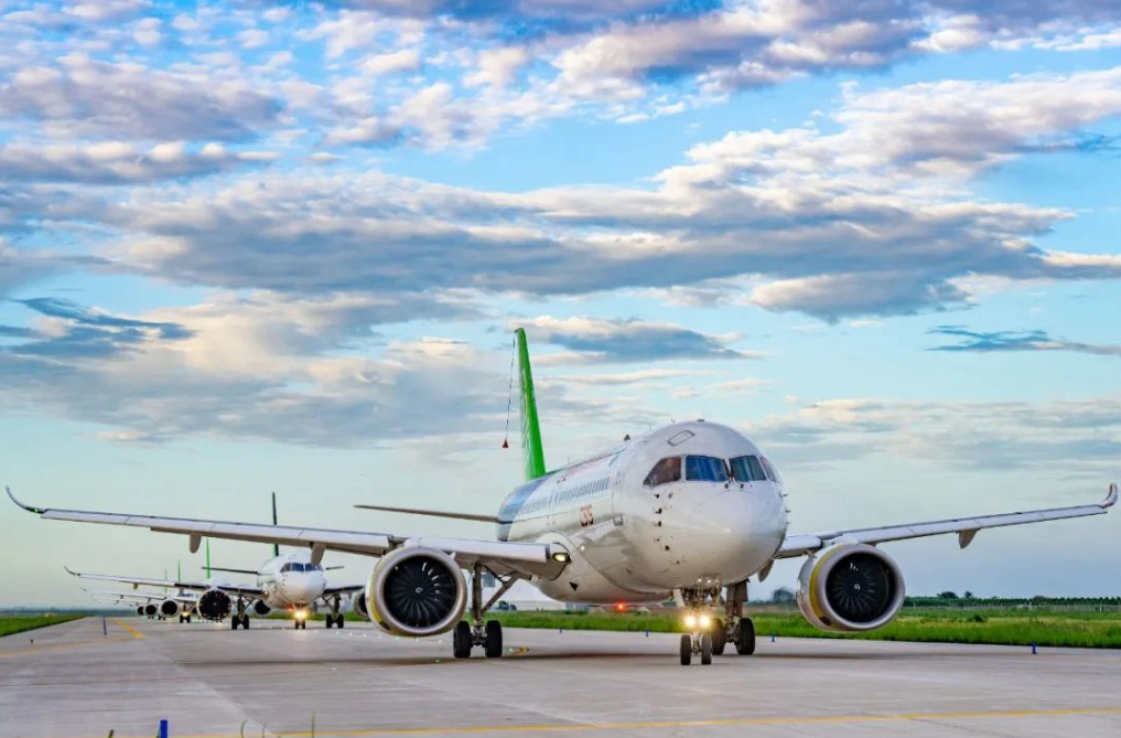 南方航空3架C919國產(chǎn)大飛機(jī)亮相春運(yùn)